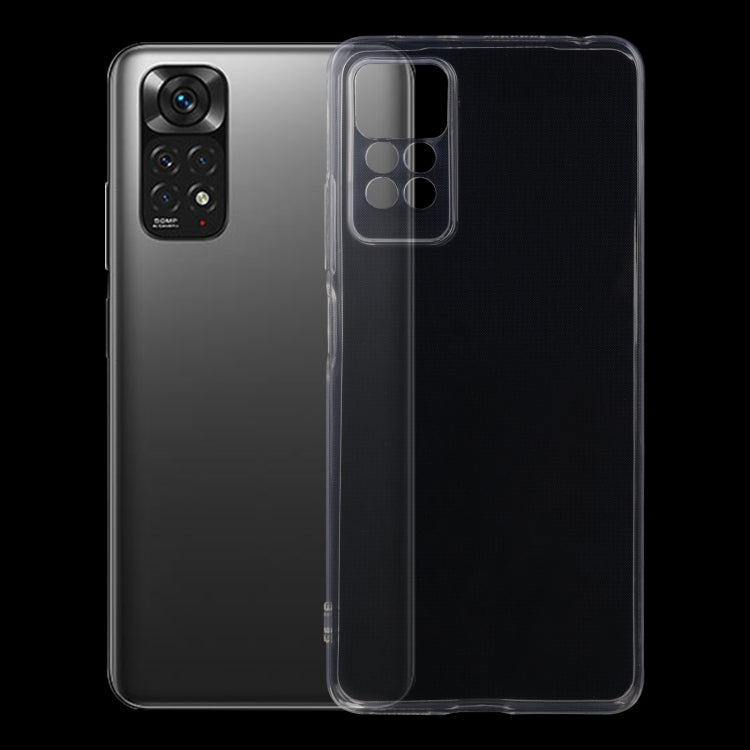 For Xiaomi Redmi Note 11 Pro Overseas Version 0.75mm Ultra-thin Transparent TPU Phone Case