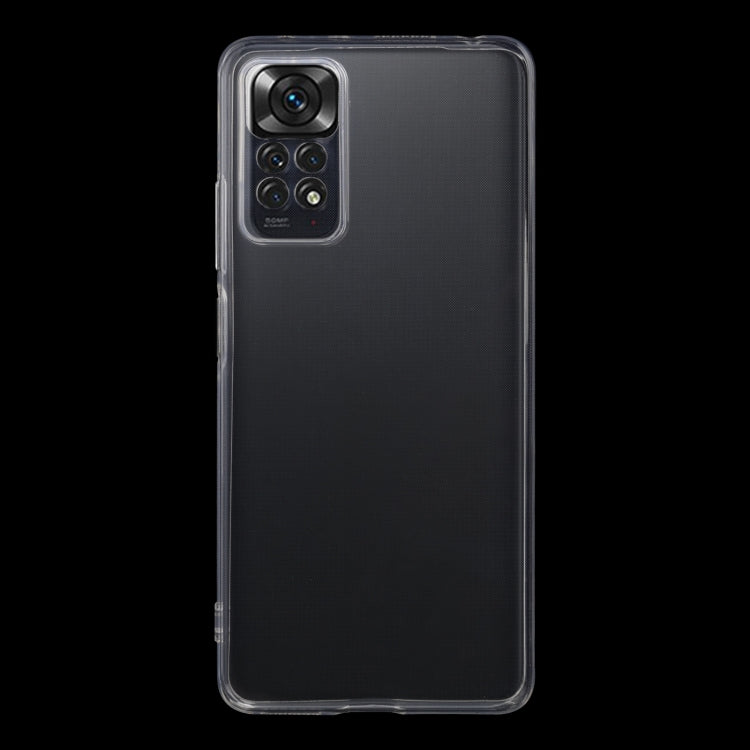 For Xiaomi Redmi Note 11 Pro Overseas Version 0.75mm Ultra-thin Transparent TPU Phone Case