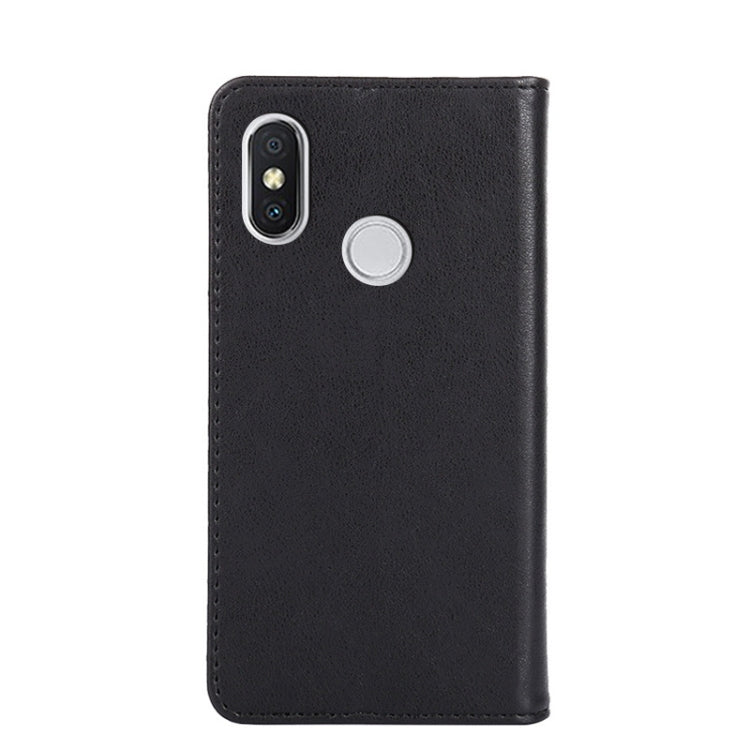 For Xiaomi Mi 8 SE Non-Magnetic Retro Texture Leather Phone Case