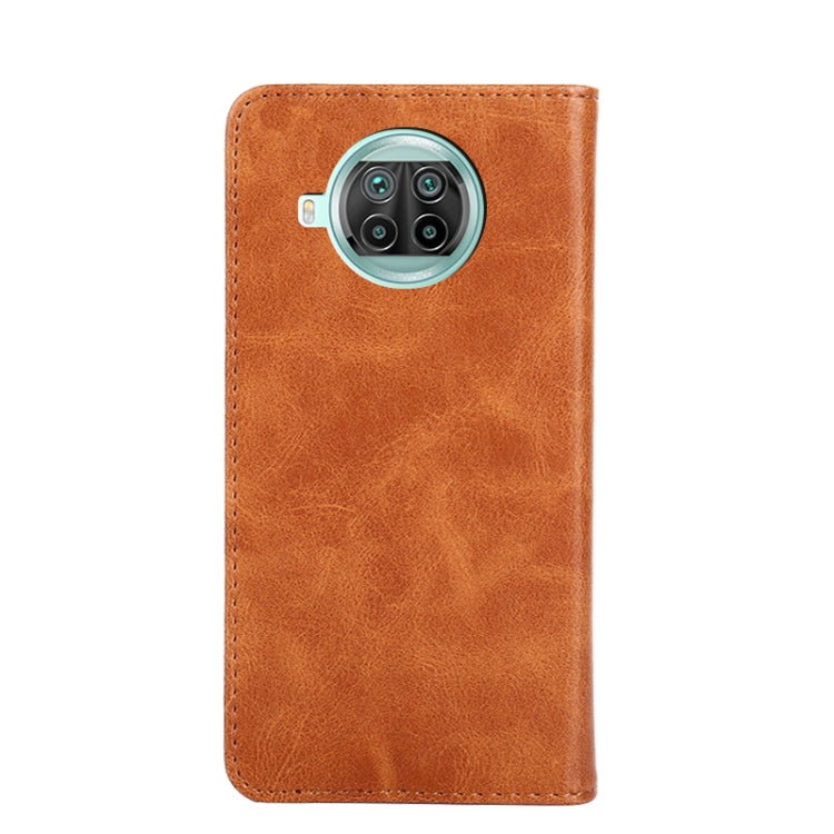 For Xiaomi Mi 10T Lite 5G / Redmi Note 9 Pro 5G Non-Magnetic Retro Texture Leather Phone Case
