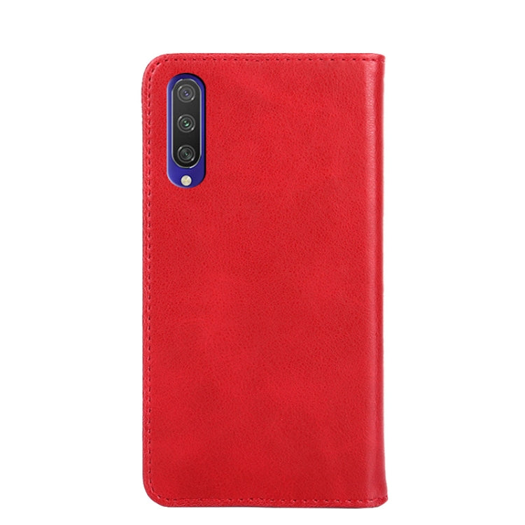 For Xiaomi Mi CC9e Non-Magnetic Retro Texture Leather Phone Case