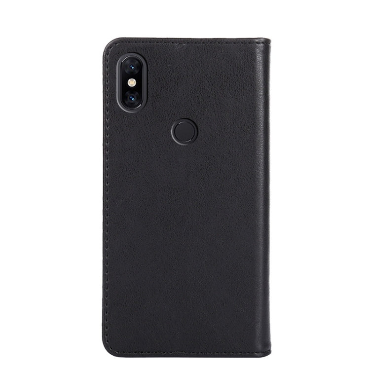For Xiaomi Mi Mix 3 Non-Magnetic Retro Texture Leather Phone Case