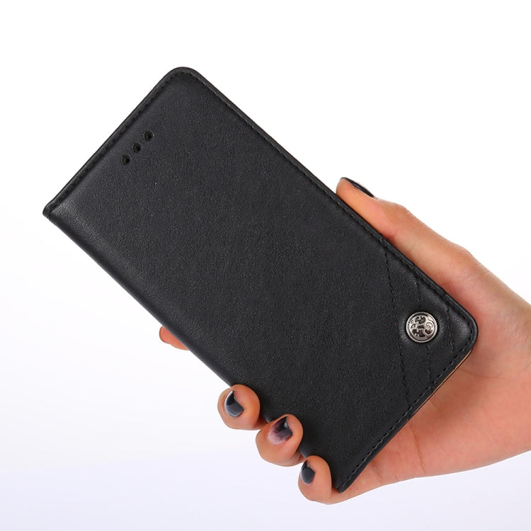 For Xiaomi Mi Mix 4 Non-Magnetic Retro Texture Leather Phone Case