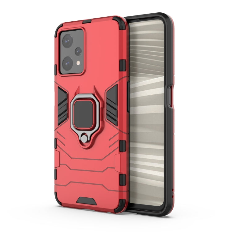 For OPPO Realme 9 Pro Magnetic Ring Holder PC + TPU Phone Case