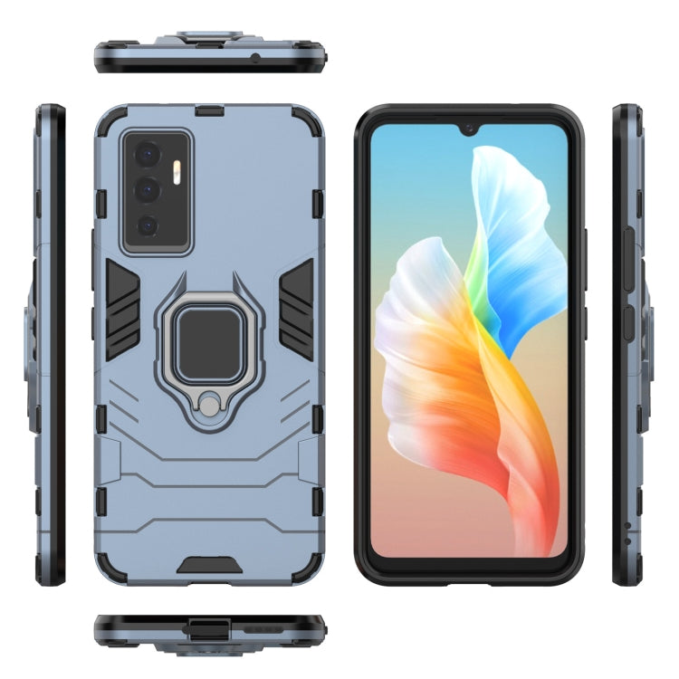 For vivo S10e 5G Magnetic Ring Holder PC + TPU Phone Case