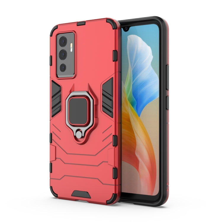 For vivo S10e 5G Magnetic Ring Holder PC + TPU Phone Case