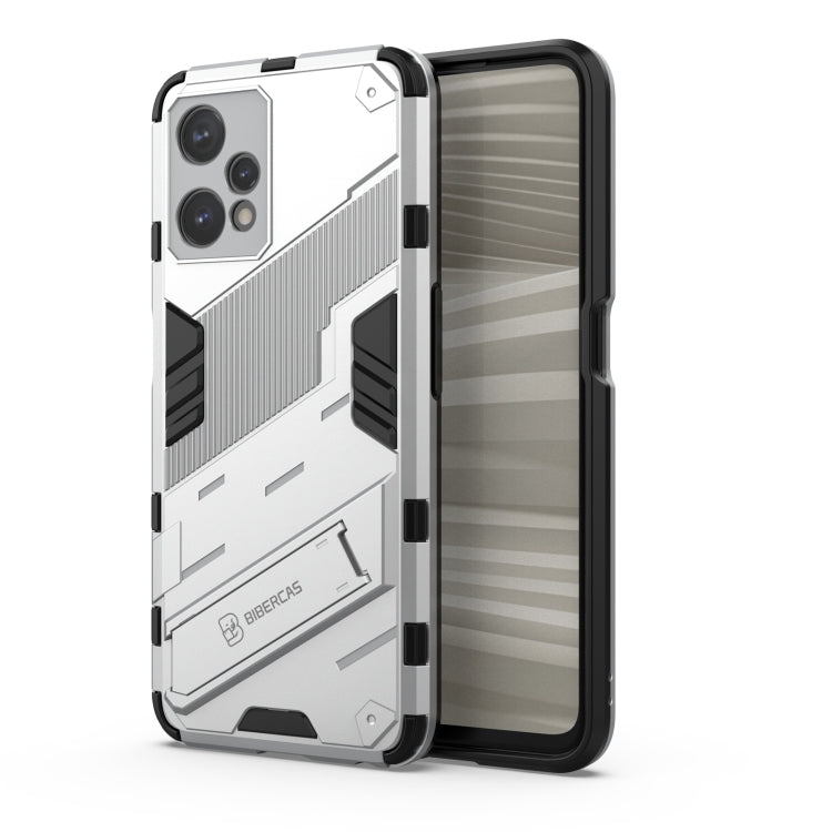 For OPPO Realme 9 Pro Punk Armor 2 in 1 PC + TPU Shockproof Phone Case with Invisible Holder