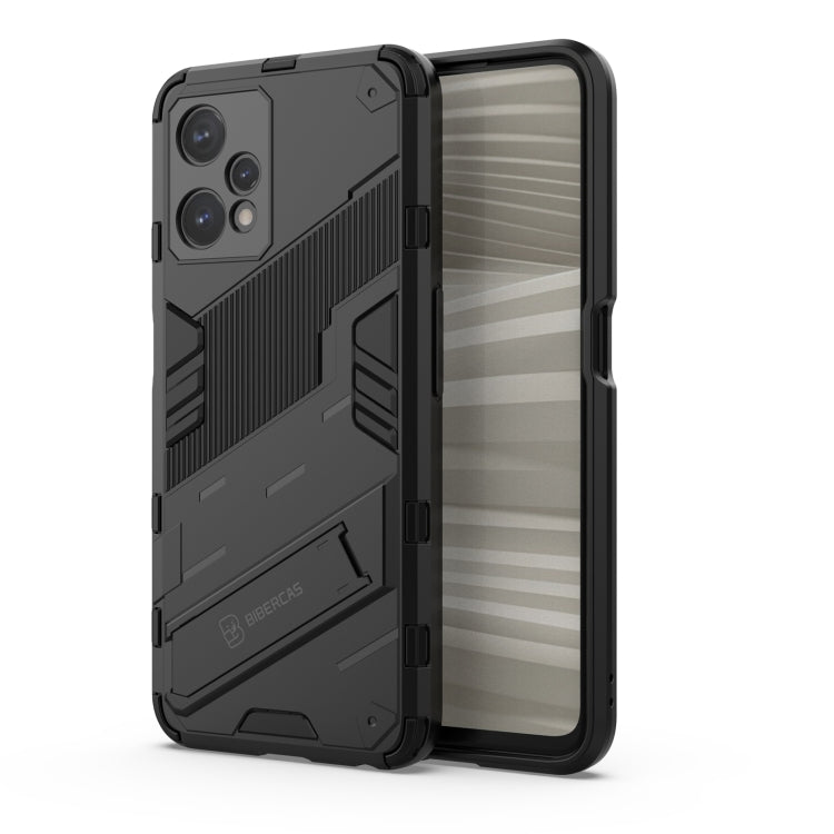For OPPO Realme 9 Pro Punk Armor 2 in 1 PC + TPU Shockproof Phone Case with Invisible Holder