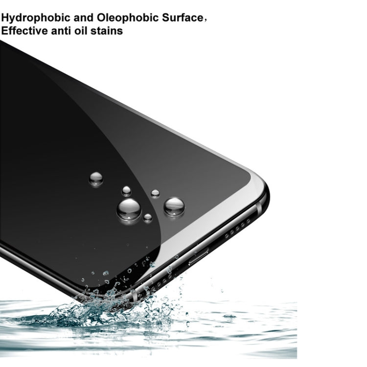 For iPhone 11 Pro Max IMAK Metal Frame Full Screen Tempered Glass Film Screen Film + Back Film