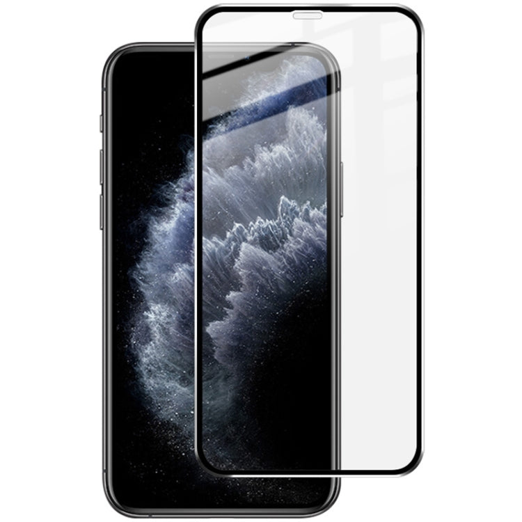 For iPhone 11 Pro IMAK Metal Frame Full Screen Tempered Glass Film Screen Film + Back Film