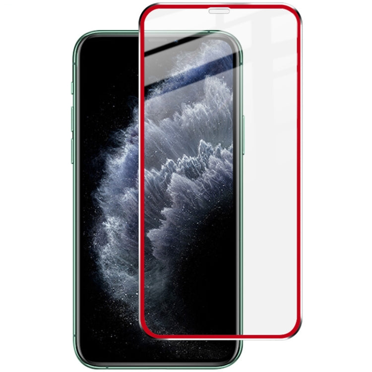 For iPhone 11 Pro IMAK Metal Frame Full Screen Tempered Glass Film Screen Film + Back Film
