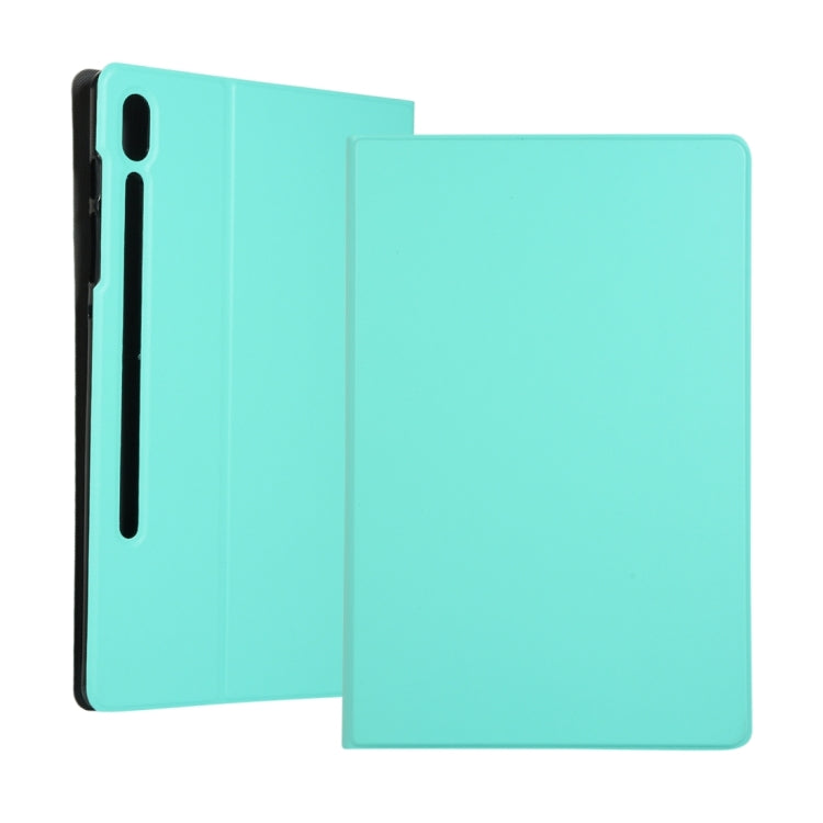 For Samsung Galaxy Tab S8 Ultra Elasticity Leather Tablet Case with Holder