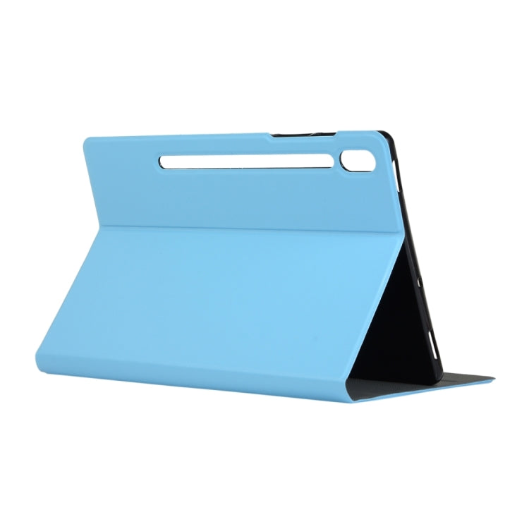 For Samsung Galaxy Tab S8 Ultra Elasticity Leather Tablet Case with Holder