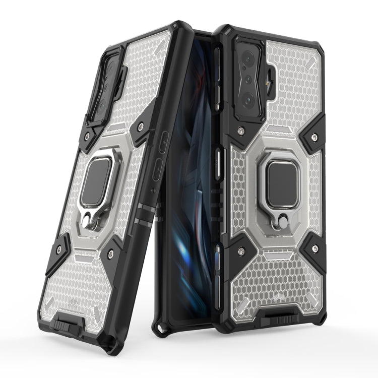 For Xiaomi Redmi K50 Gaming Space PC+TPU Shockproof Phone Case with Ring Holder