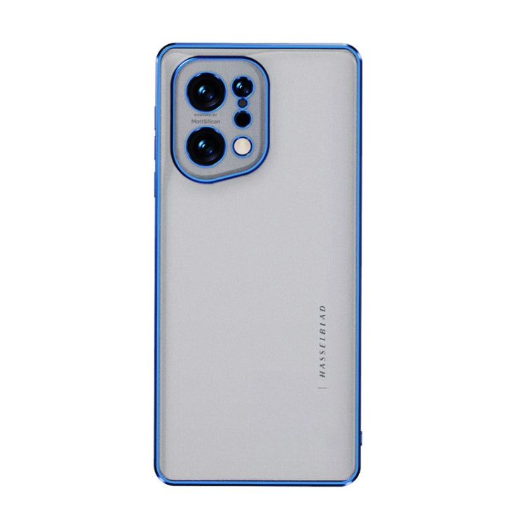 For OPPO Find X5 Pro Electroplated Frosted Phone Case