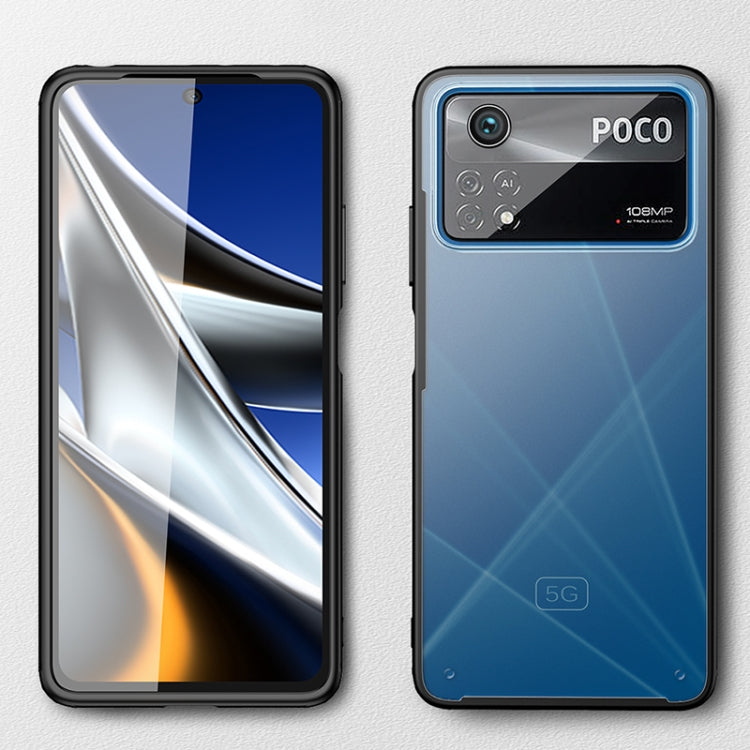 For Xiaomi Poco X4 Pro 5G Four-corner Shockproof TPU + PC Protective Phone Case