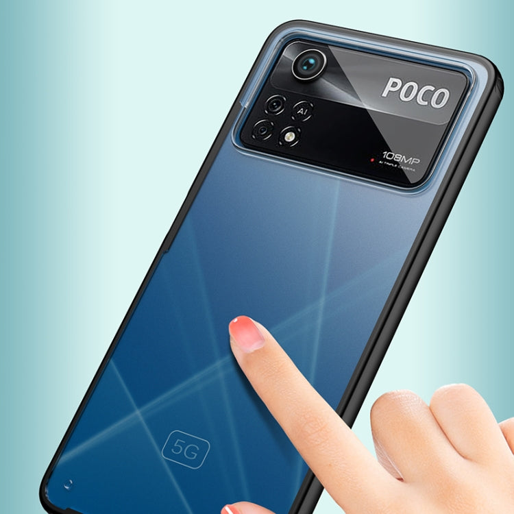For Xiaomi Poco X4 Pro 5G Four-corner Shockproof TPU + PC Protective Phone Case