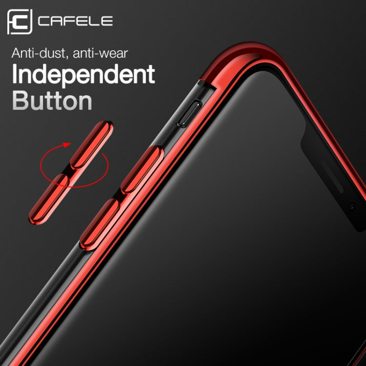 For iPhone 11 Pro For iPhone 11 CAFELE Shockproof Full Coverage Electroplating TPU Protective Case