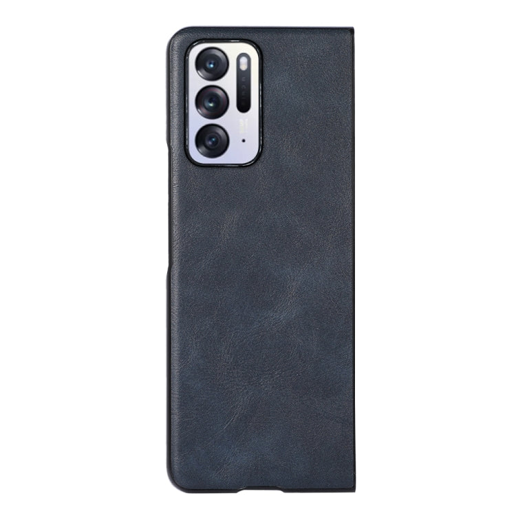 For OPPO Find N Cowhide Texture PU Phone Case