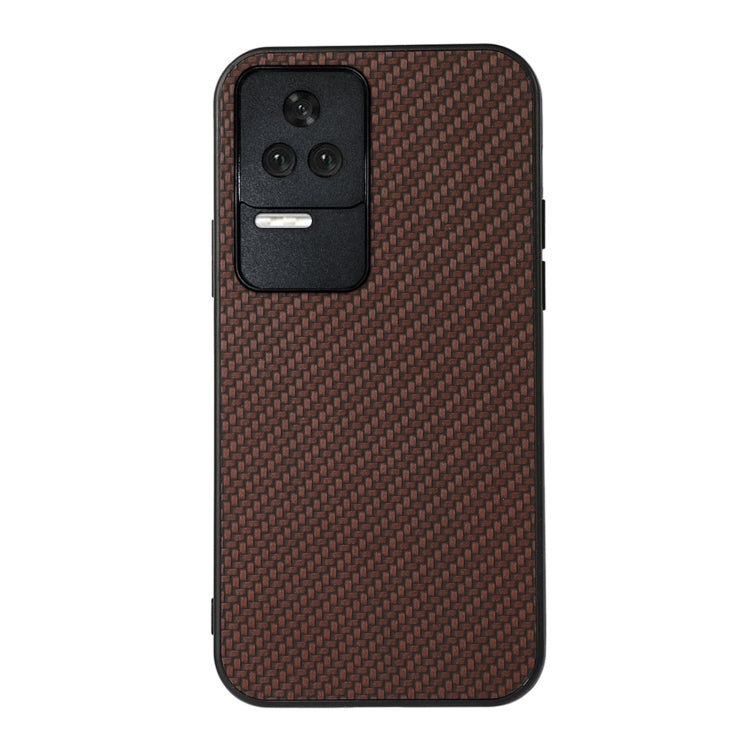 For Xiaomi Redmi K40S 5G Carbon Fiber Texture Shockproof Phone Case