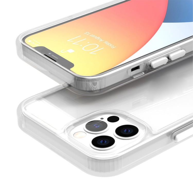 For iPhone 12 / 12 Pro Kingsteel Wolf Glass Phone Case