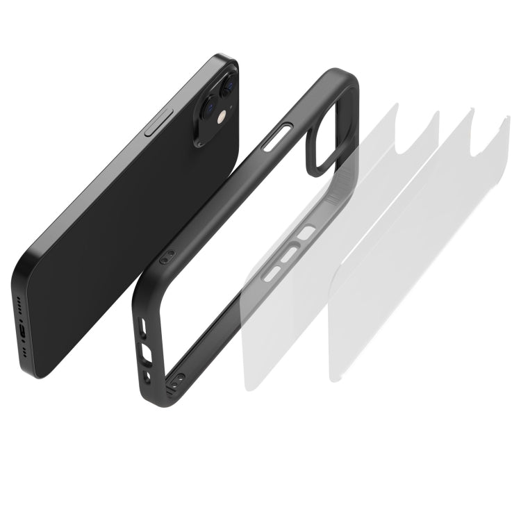 For iPhone 11 Kingsteel Wolf Glass Phone Case