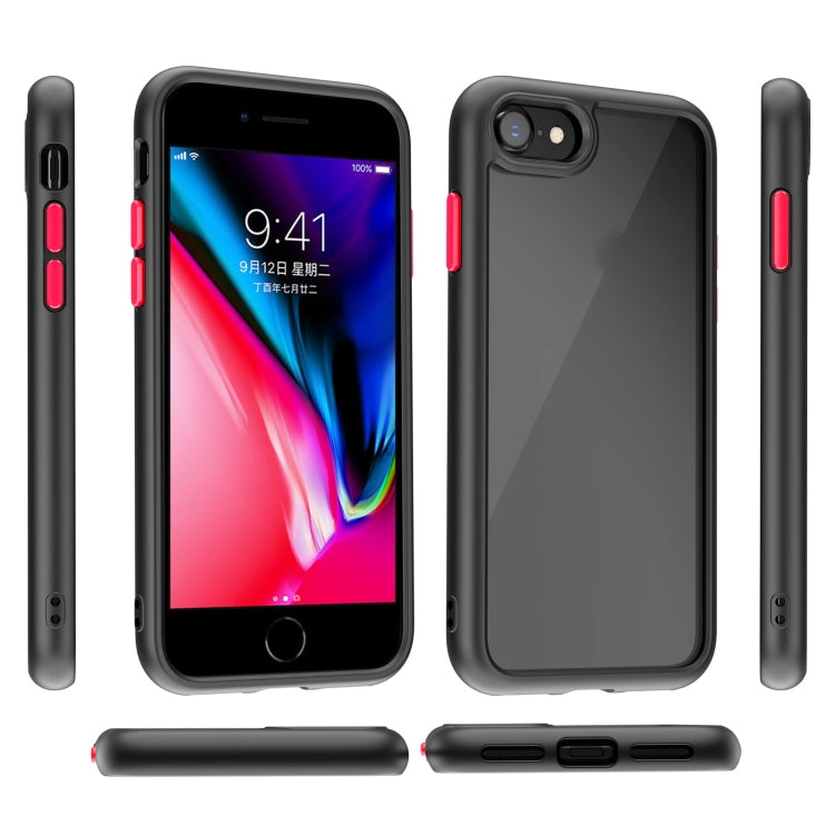 For iPhone SE 2022 / SE 2020 / 8 / 7 Kingsteel Wolf Glass Phone Case