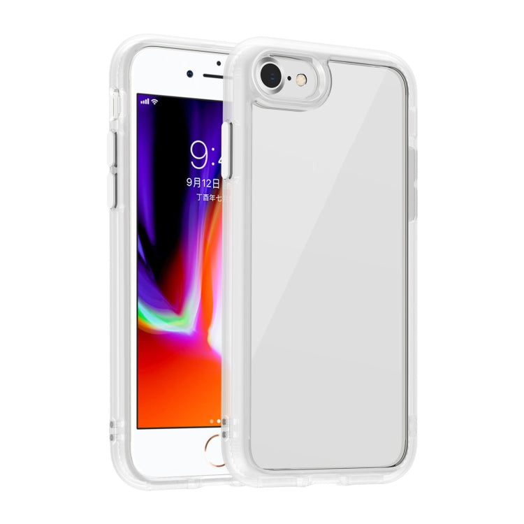 For iPhone SE 2022 / SE 2020 / 8 / 7 Kingsteel Wolf Glass Phone Case