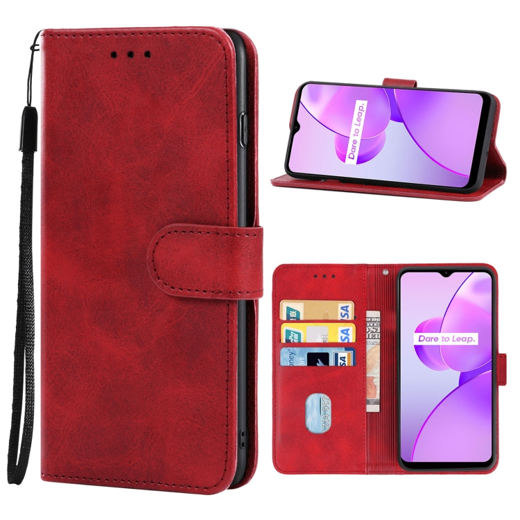 For OPPO Realme C31 Leather Phone Case