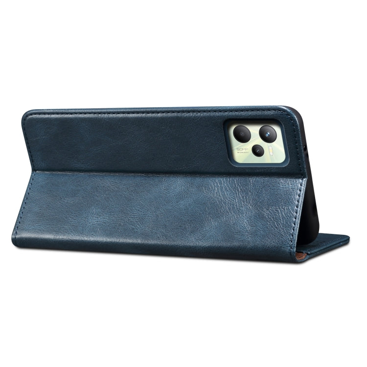 For Xiaomi Redmi 10C Oil Wax Crazy Horse Texture Leather Phone Case