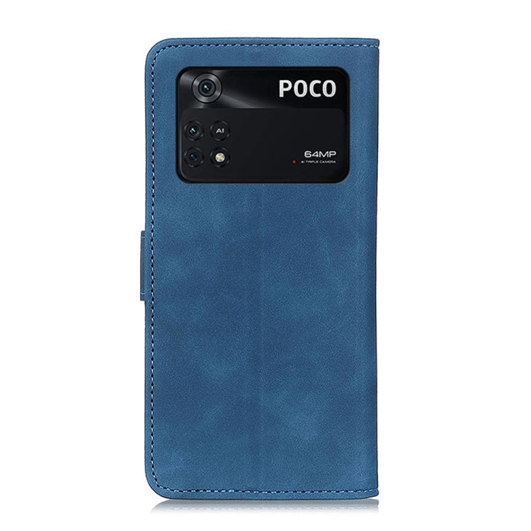 For Xiaomi Poco M4 Pro 4G KHAZNEH Retro Texture Horizontal Flip Leather Phone Case