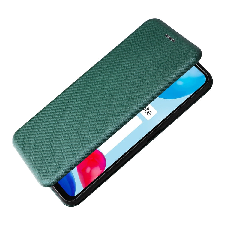 For Xiaomi Redmi Note 11 4G / Note 11S 4G Carbon Fiber Texture Leather Phone Case