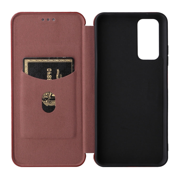 For Xiaomi Redmi Note 11 4G / Note 11S 4G Carbon Fiber Texture Leather Phone Case