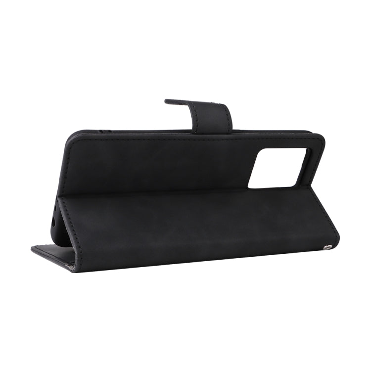 For OPPO Realme 9 Pro+ Skin Feel Magnetic Buckle Calf Texture Leather Phone Case