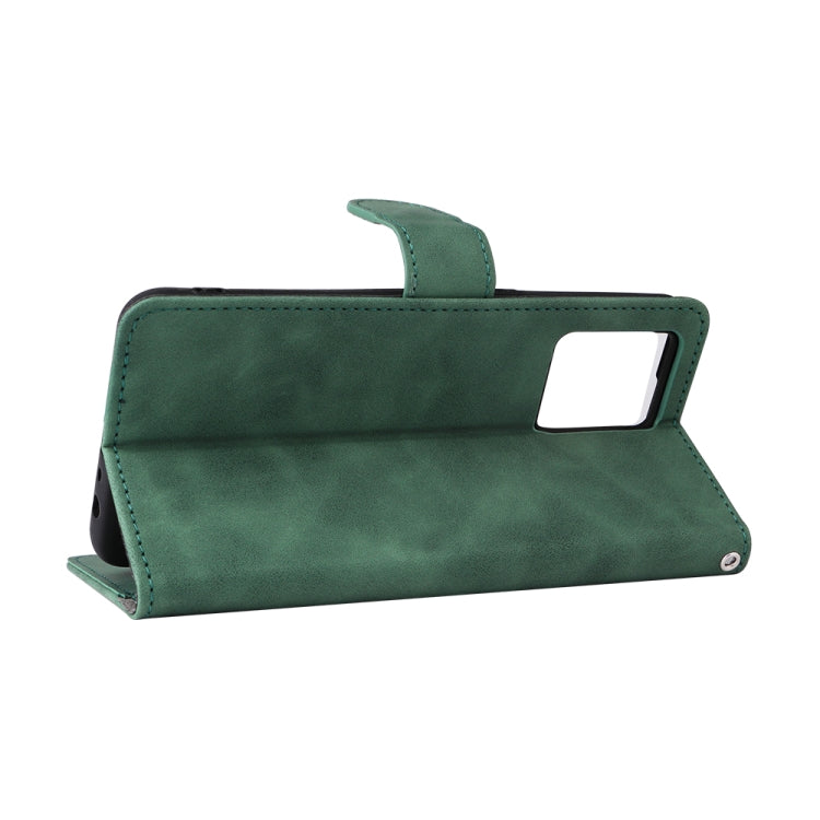 For OPPO Realme 9 Pro+ Skin Feel Magnetic Buckle Calf Texture Leather Phone Case