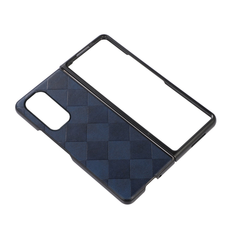 For Xiaomi Mi Mix Fold Weave Plaid PU Phone Case