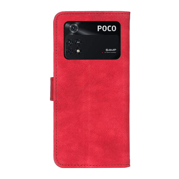 For Xiaomi Poco M4 Pro Antelope Texture Magnetic Buckle Leather Phone Case