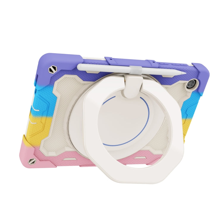 For Lenovo Tab M10 HD Gen 2 X306 Armor Contrast Color Silicone + PC Tablet Case