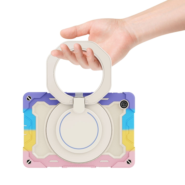 For Lenovo Tab M10 HD Gen 2 X306 Armor Contrast Color Silicone + PC Tablet Case