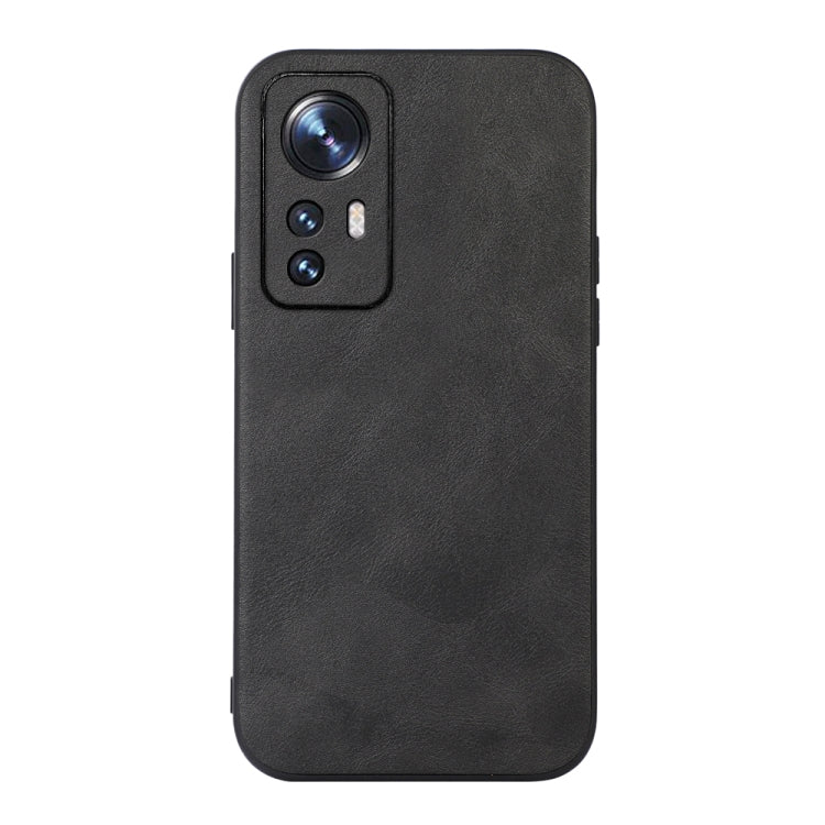 For Xiaomi 12 Pro Cowhide Texture PU Phone Case