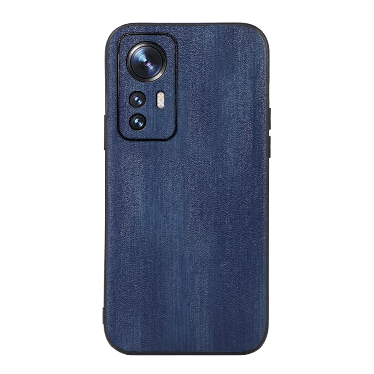 For Xiaomi 12 Pro Yellow Cow Texture PU Phone Case