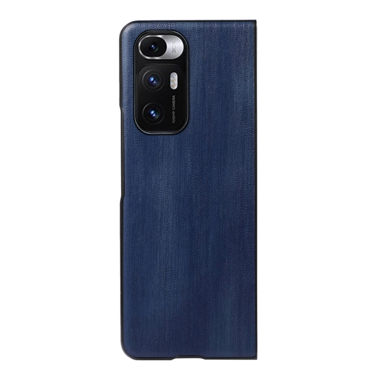 For Xiaomi Mi Mix Fold Yellow Cow Texture PU Phone Case