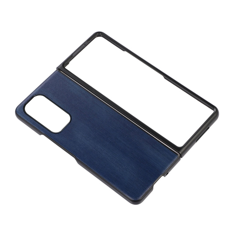 For Xiaomi Mi Mix Fold Yellow Cow Texture PU Phone Case