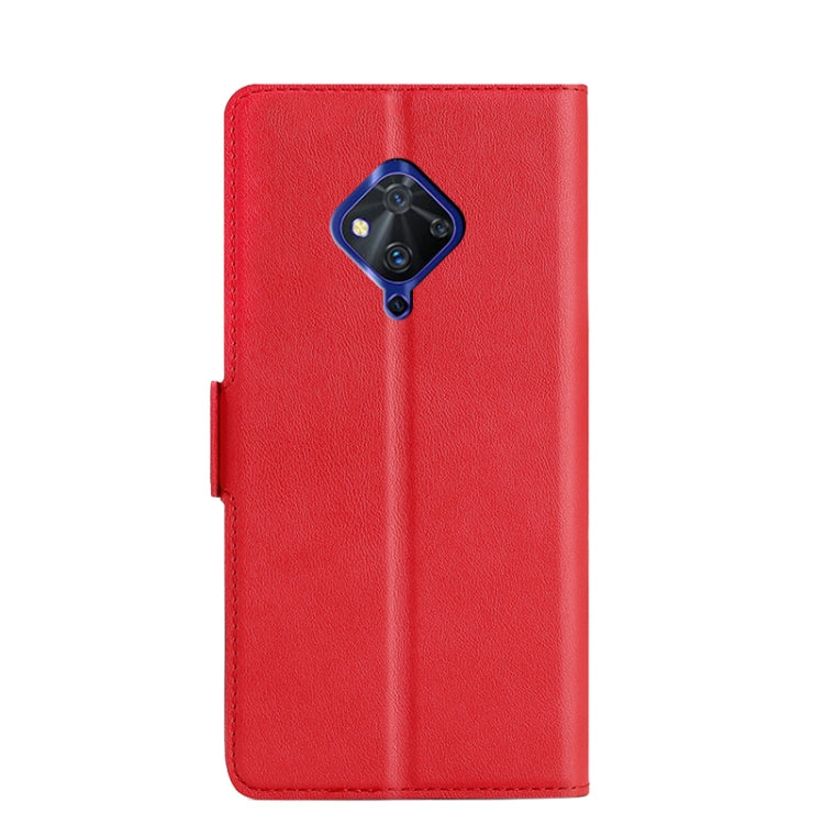 For vivo S5 Ultra-thin Voltage Side Buckle PU + TPU Leather Phone Case