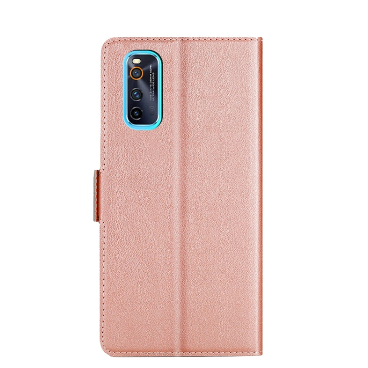 For vivo iQOO Neo3 5G Ultra-thin Voltage Side Buckle PU + TPU Leather Phone Case