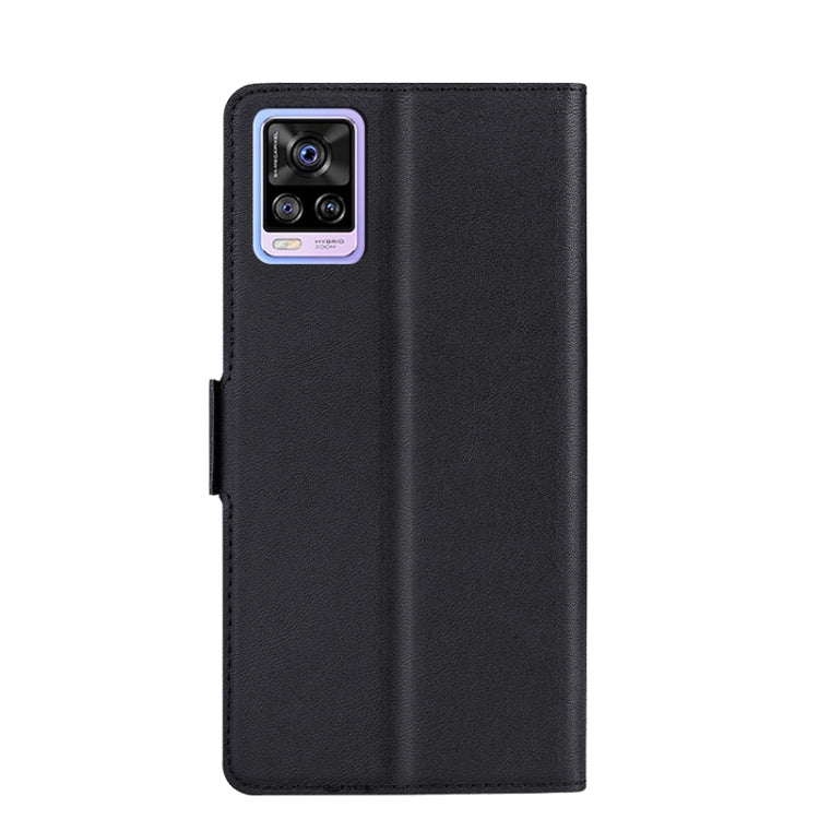 For vivo S7 5G / V20 Pro Ultra-thin Voltage Side Buckle PU + TPU Leather Phone Case