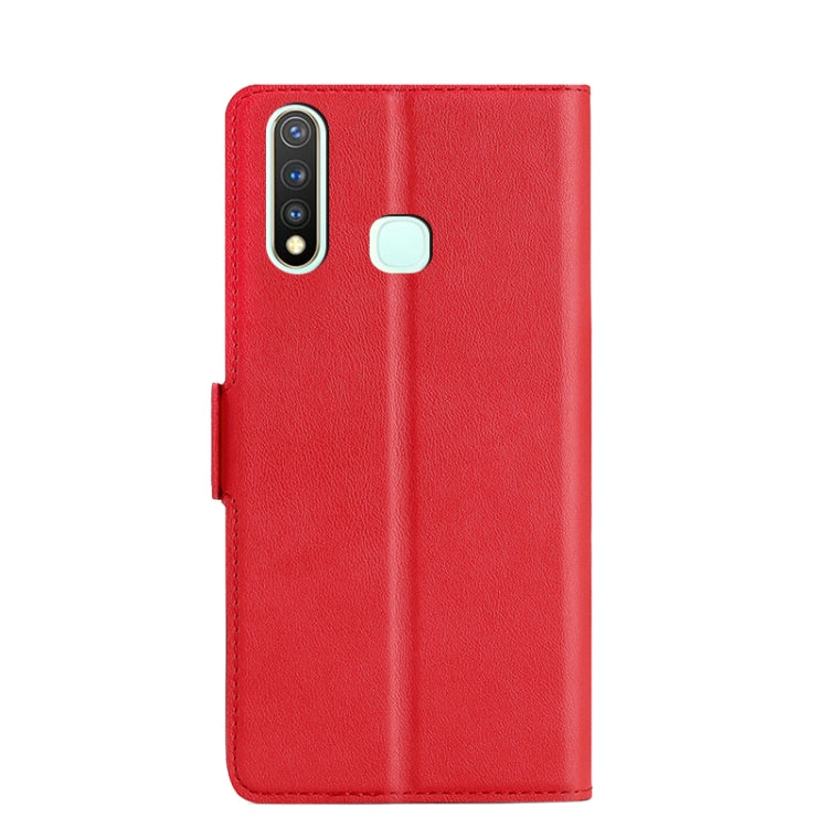 For vivo U3 Ultra-thin Voltage Side Buckle PU + TPU Leather Phone Case