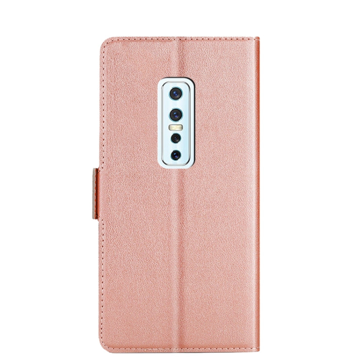 For vivo V17 Pro Ultra-thin Voltage Side Buckle PU + TPU Leather Phone Case