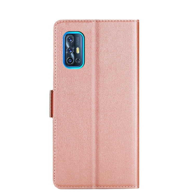For vivo V19 / V17 India Version Ultra-thin Voltage Side Buckle PU + TPU Leather Phone Case