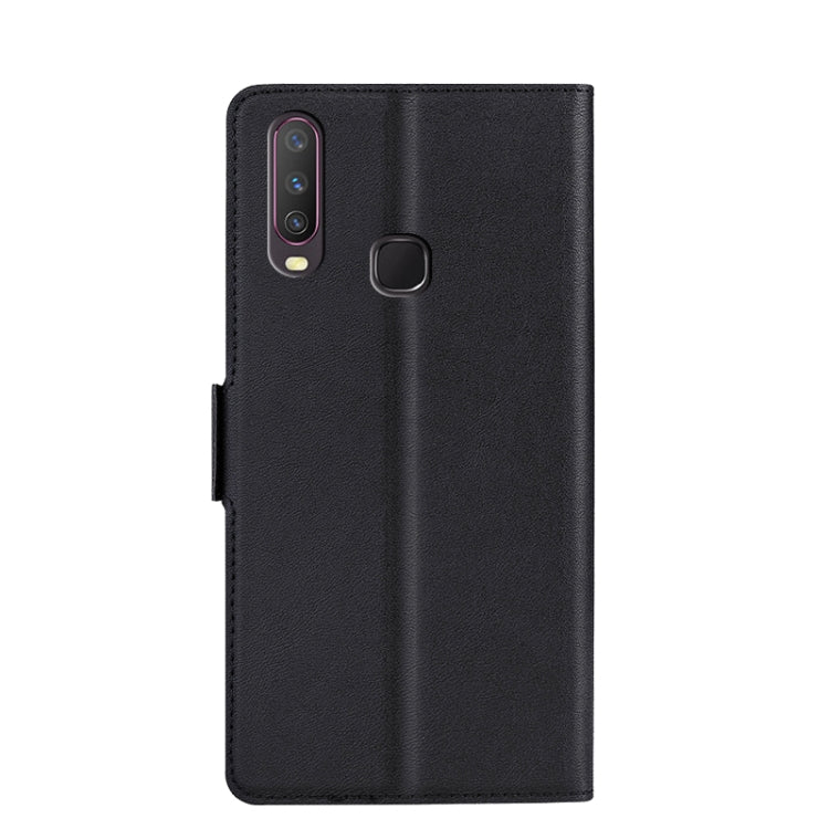 For vivo Y17 Ultra-thin Voltage Side Buckle PU + TPU Leather Phone Case